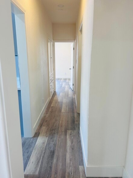 Hallway with Linen closet. - 4043 1/2 W 21st St