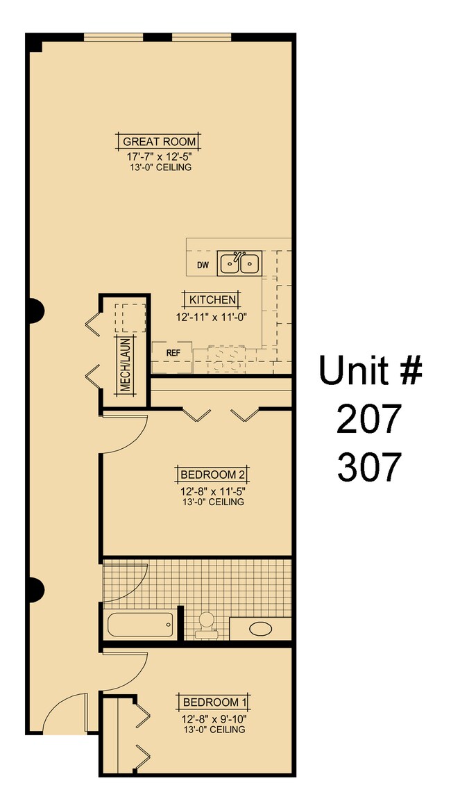 Floorplan - Tapp's Building