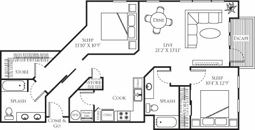 Floorplan - red160
