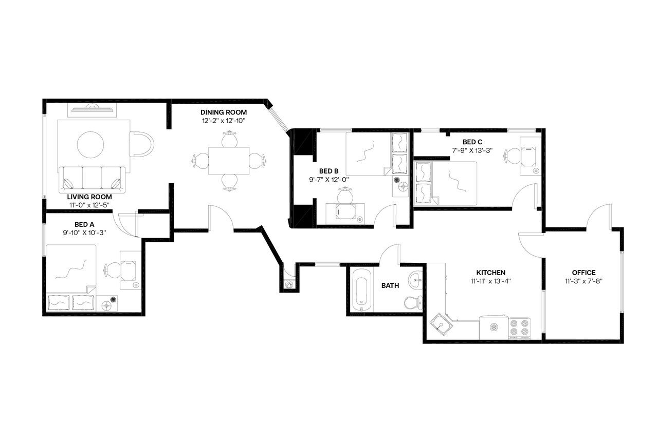 Building Photo - Room in Shared 3 bed/1 bath home