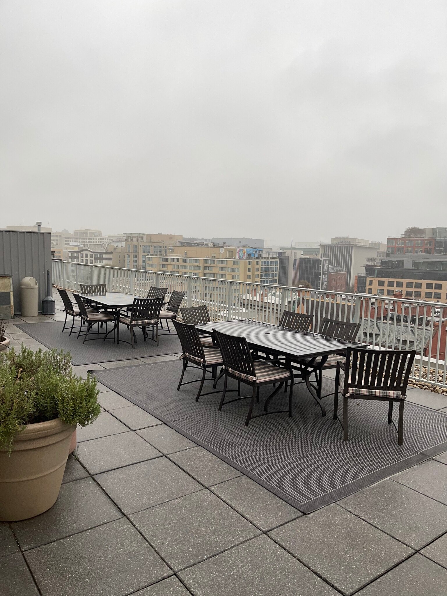 Roof deck - 1711 Massachusetts Ave NW