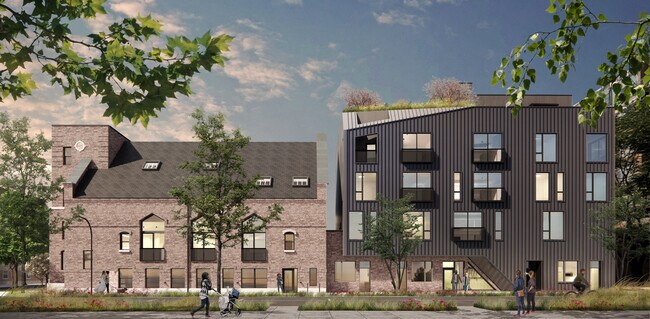 Exterrior Rendering - Lodge Evanston