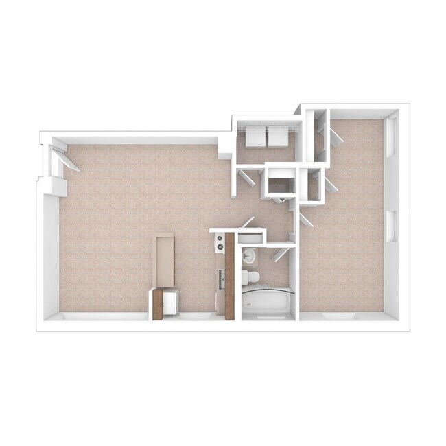 Floorplan - Carver Terrace Apartments