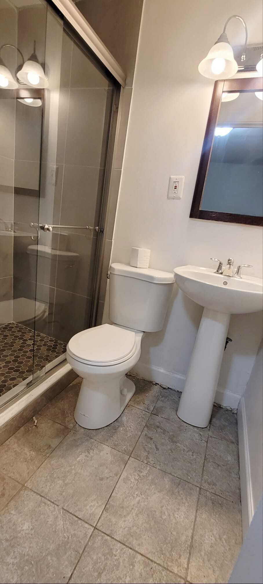 Downstairs Bathroom - 2104 Wilkens Ave