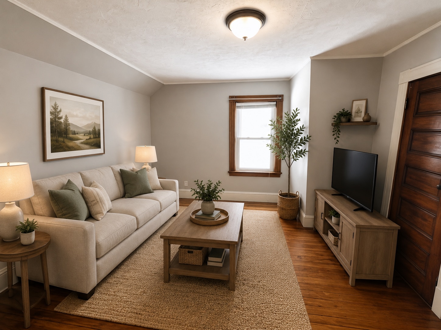Living Room (staged) - 248 Brown St
