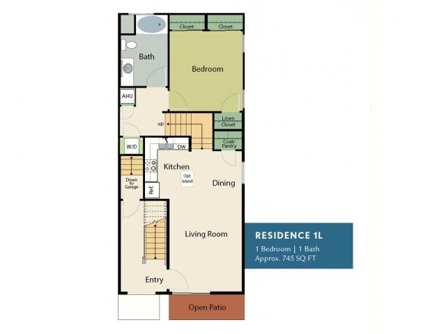 1BR/1BA - Adora Townhomes
