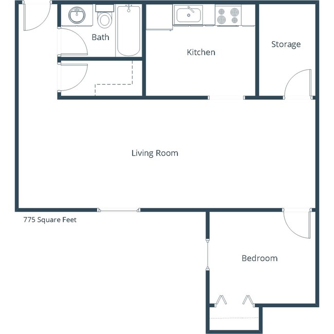 Floorplan - Riverpark Apartment Community