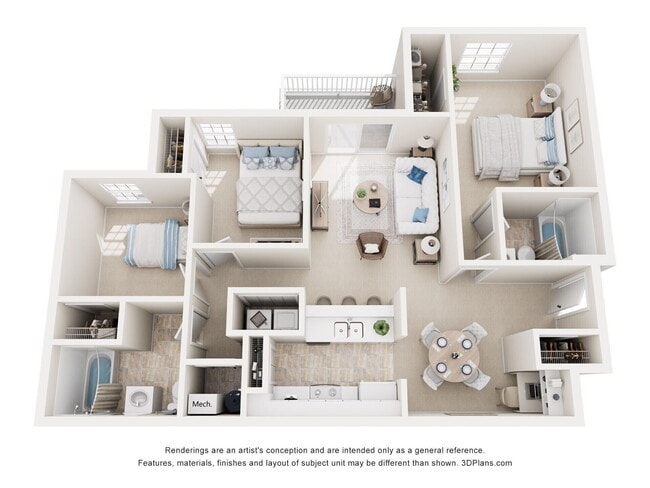 Interior Photo - The Villas at North Oak