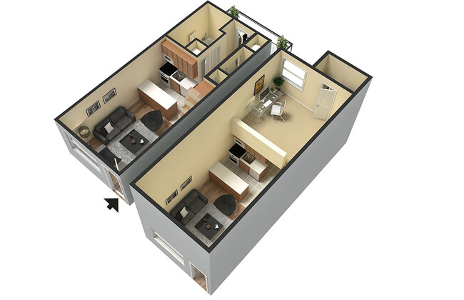 Floorplan - Pines of Lanier Apartments