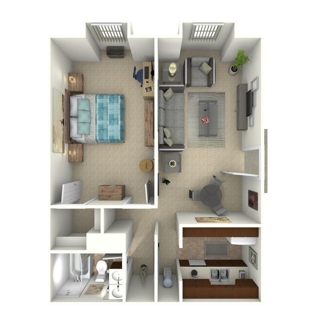 Floorplan - Bainbridge Apartments