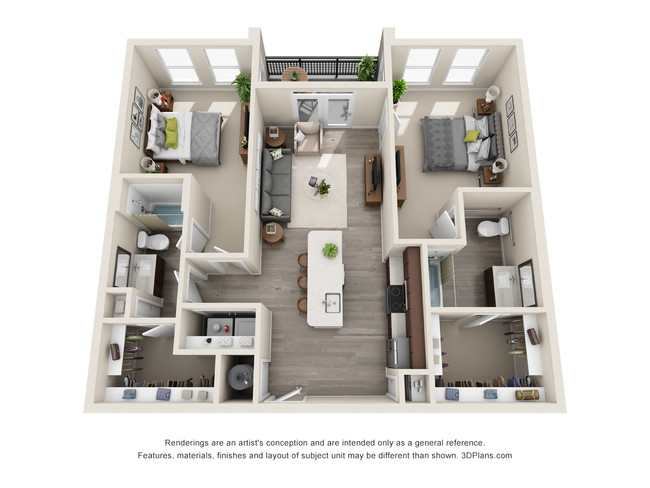 Floorplan - The Baldwin at St. Paul Square