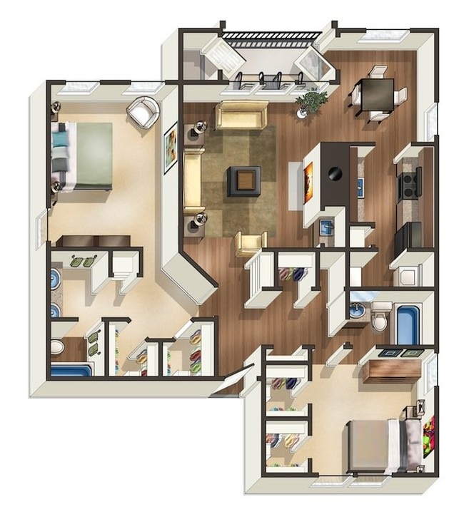 2 BED / 2 BATH - Sandshell at Fossil Creek