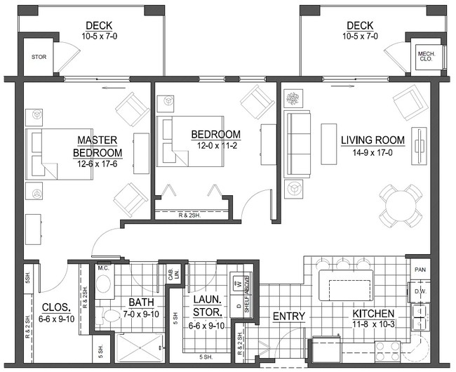 Floorplan - Village Cooperative of Shawnee