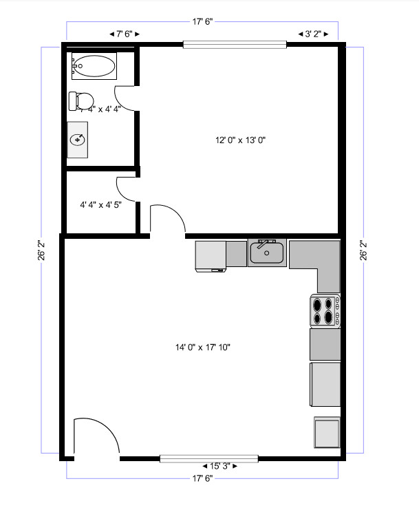 Floorplan - 1809 Bennett