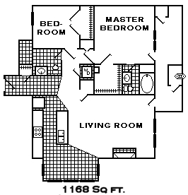 2x2 1168sf - The Chesterfield