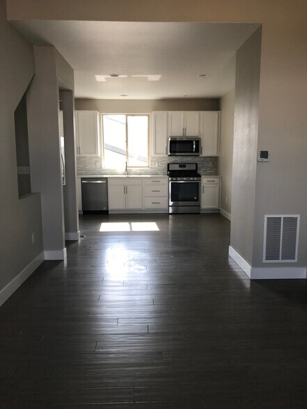 View of kitchen from living room. - 2541 Moline St