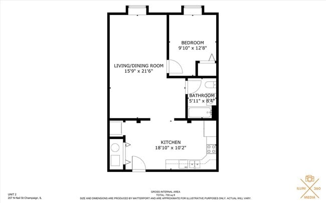 Building Photo - LUXURY 1 BED APT IN DOWNTOWN CHAMPAIGN- AVAILABLE 9/15/2026
