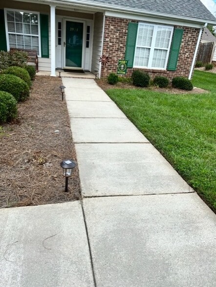 front walkway - 3923 Cloverwood Meadow Ln