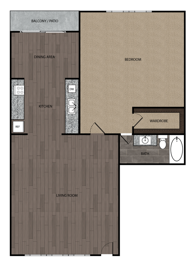 Floorplan - Vue at Montrose