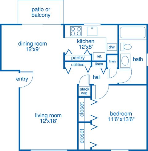 Floorplan - Merrick Place
