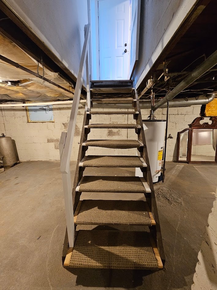 Basement Stairs - 441 Cecil Ave