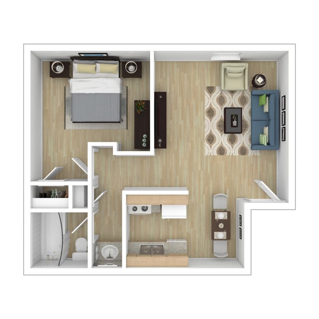 1BR - Windsor Gardens