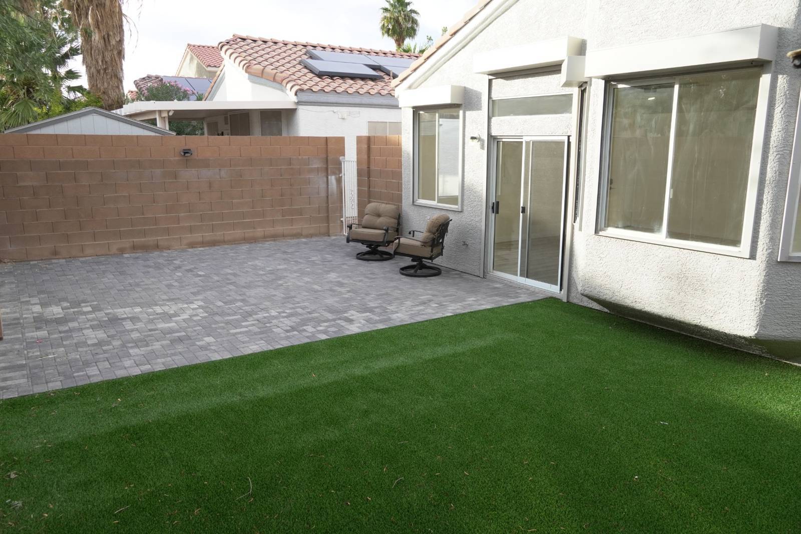Turf backyard - 2493 W Richmar Ave