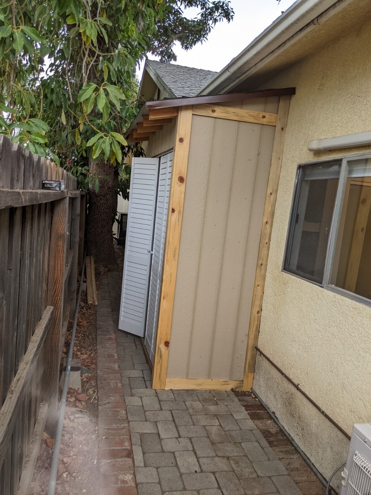 Outside Washer and Dryer shed - 17915 Erwin St