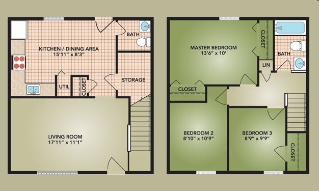 3BR/1.5BA - Franklin Commons