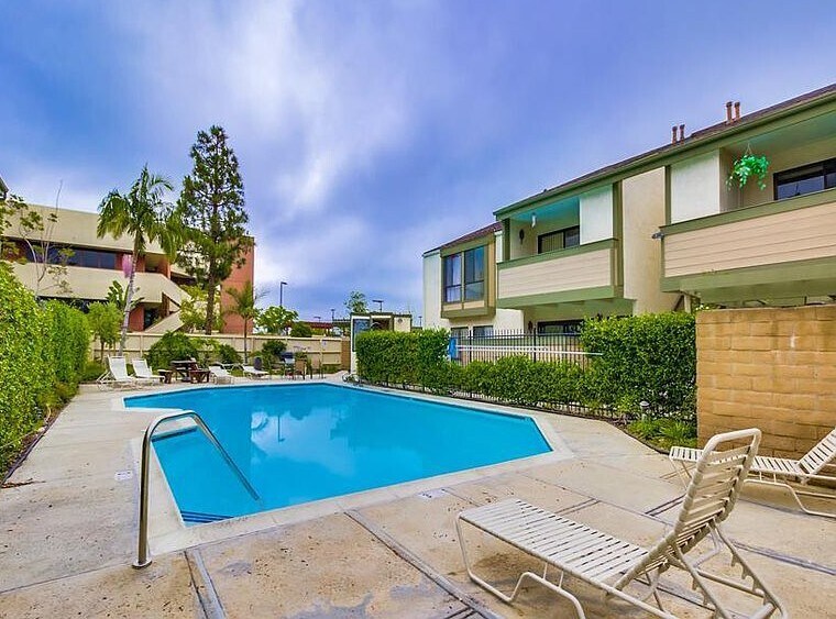 One of two pools. - 9150 Gramercy Dr