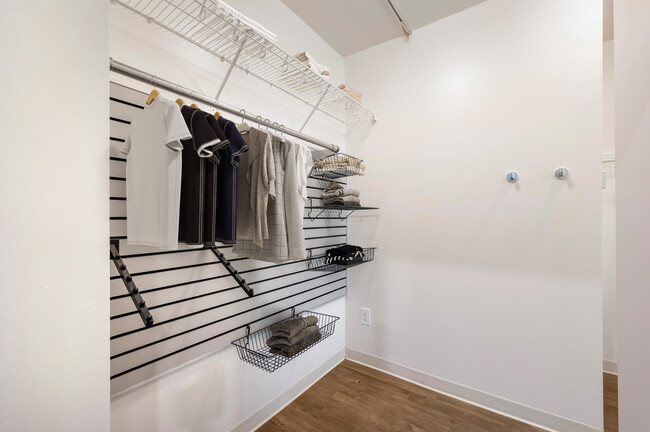 Open concept customizable closet - AVA H Street