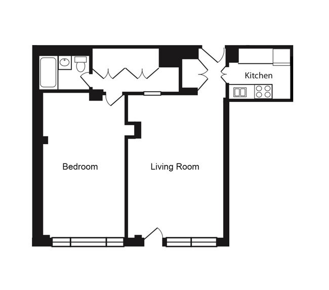 Floorplan - The Ashford NYC