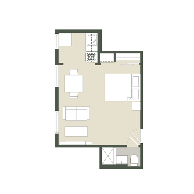 Floorplan - 1807-09 N. Lincoln Park West