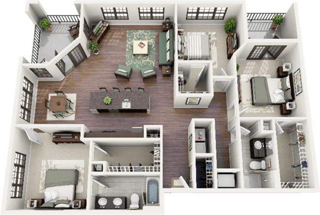 Floorplan - Berkshire Ninth Street