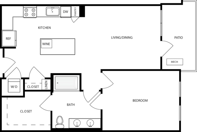 Floorplan - Mara Pacific Beach