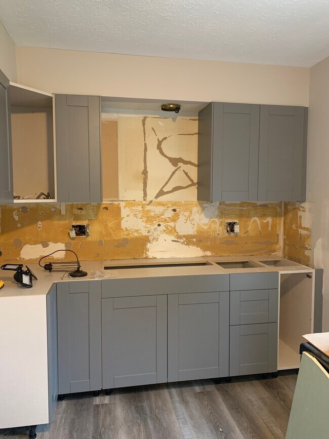Kitchen being remo - 509 Fowler St