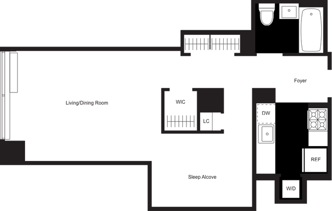 Floorplan - The Caledonia