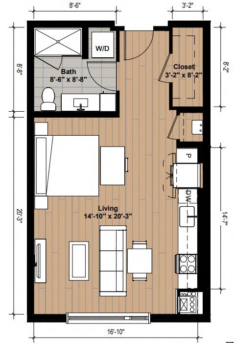 Floorplan - Life Time Living Burlington