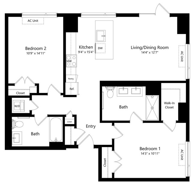 Floorplan - One East Harlem