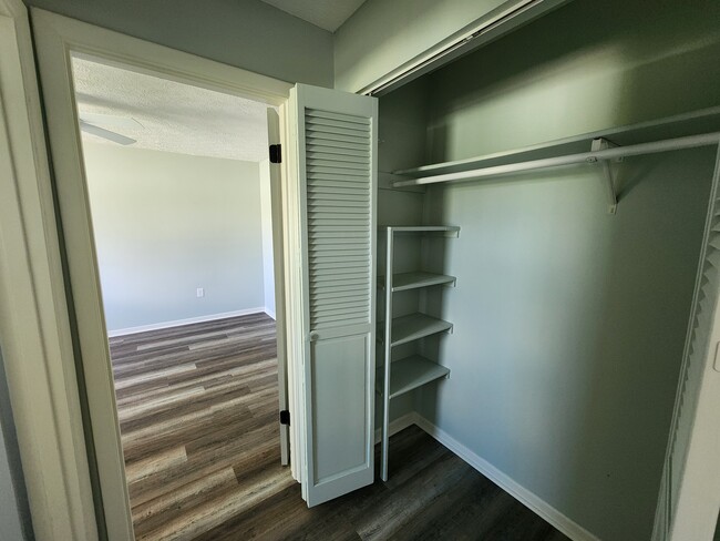 Hallway closet with Bedroom View - 708 E Melbourne Ave