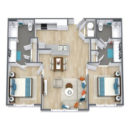 Floorplan - The Edge on Washington