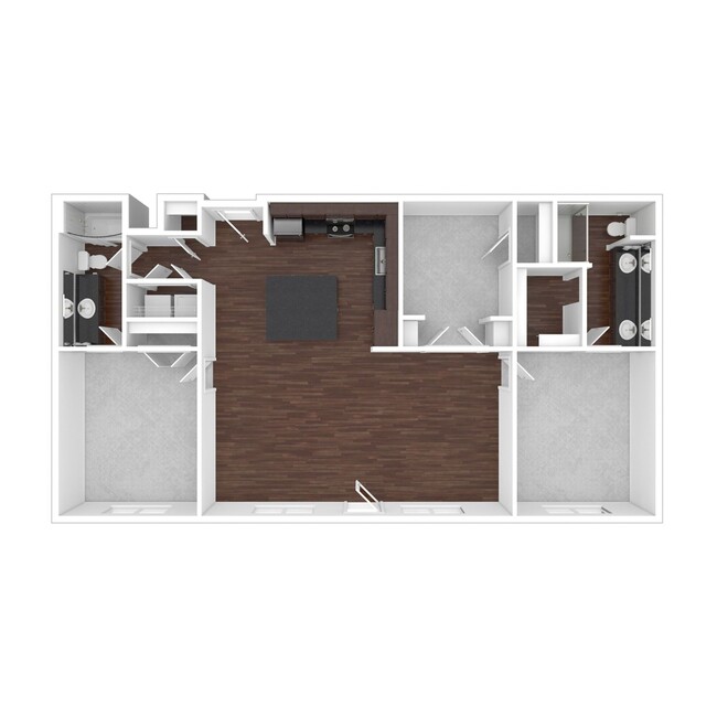 Floorplan - Cornerstone Apartments