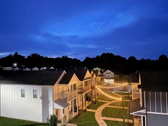 Balcony View at Night - 152 Allison Way