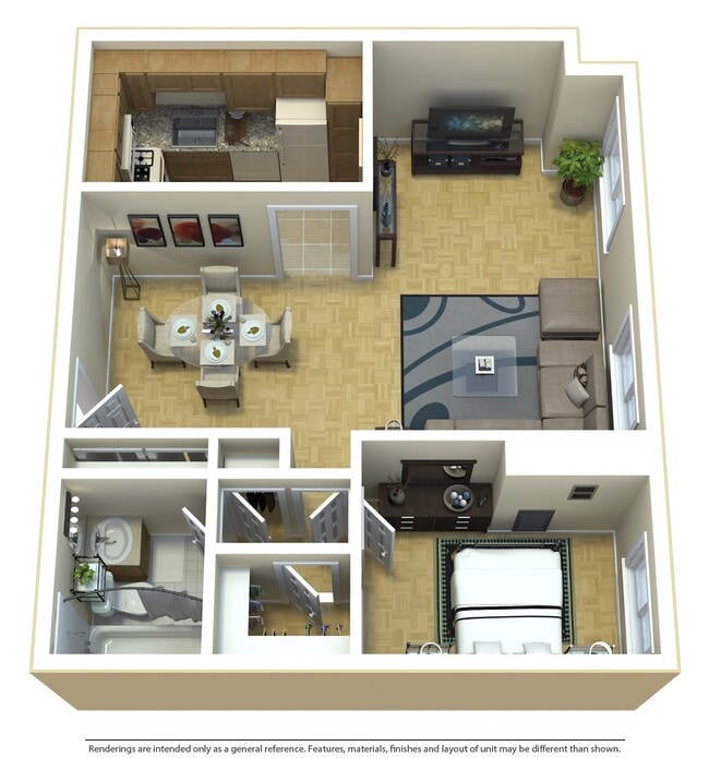 Floorplan - Triangle Towers