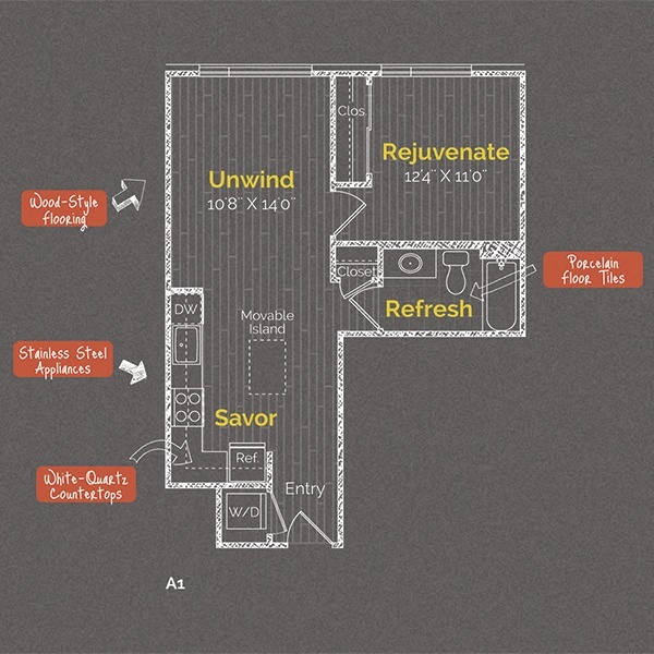 Floorplan - The Maxwell