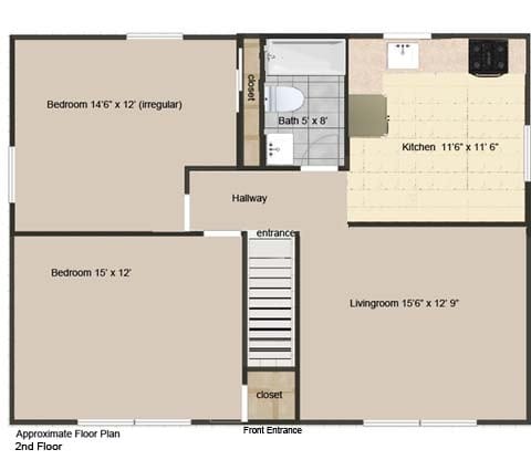 Floorplan - 119 E Alhambra Ave