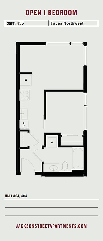Floorplan - Jackson Street