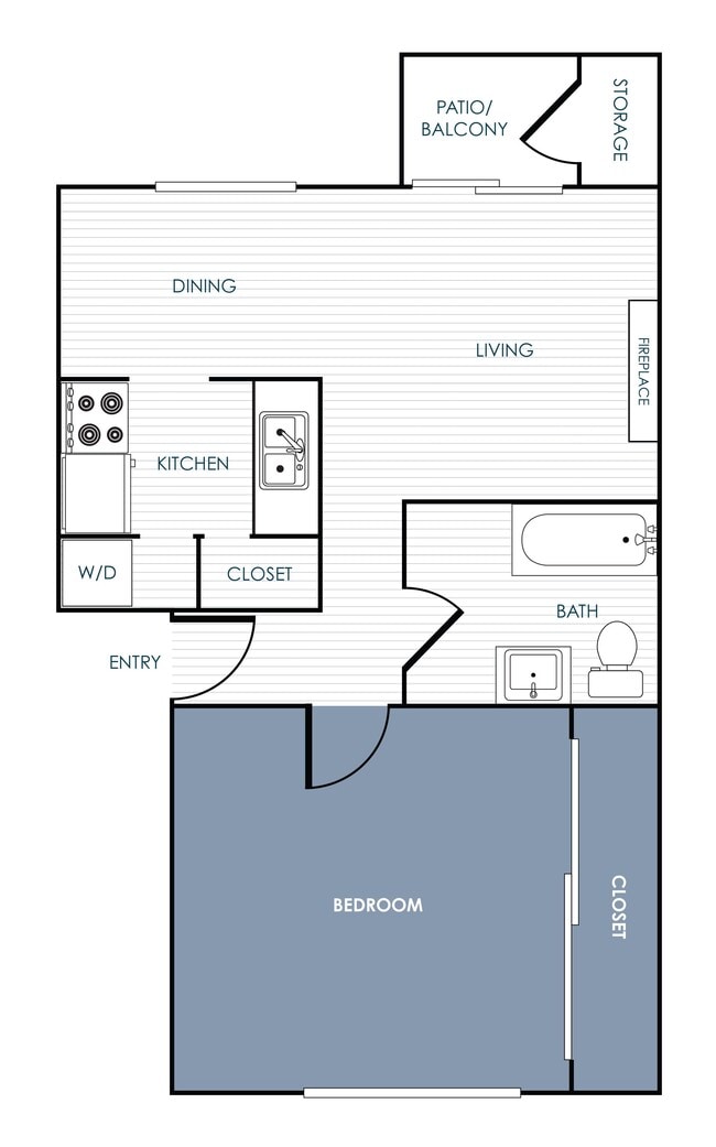 Floorplan - Cascade Park Apartments