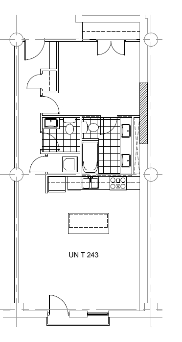 1BR/2BA - Chesapeake Lofts