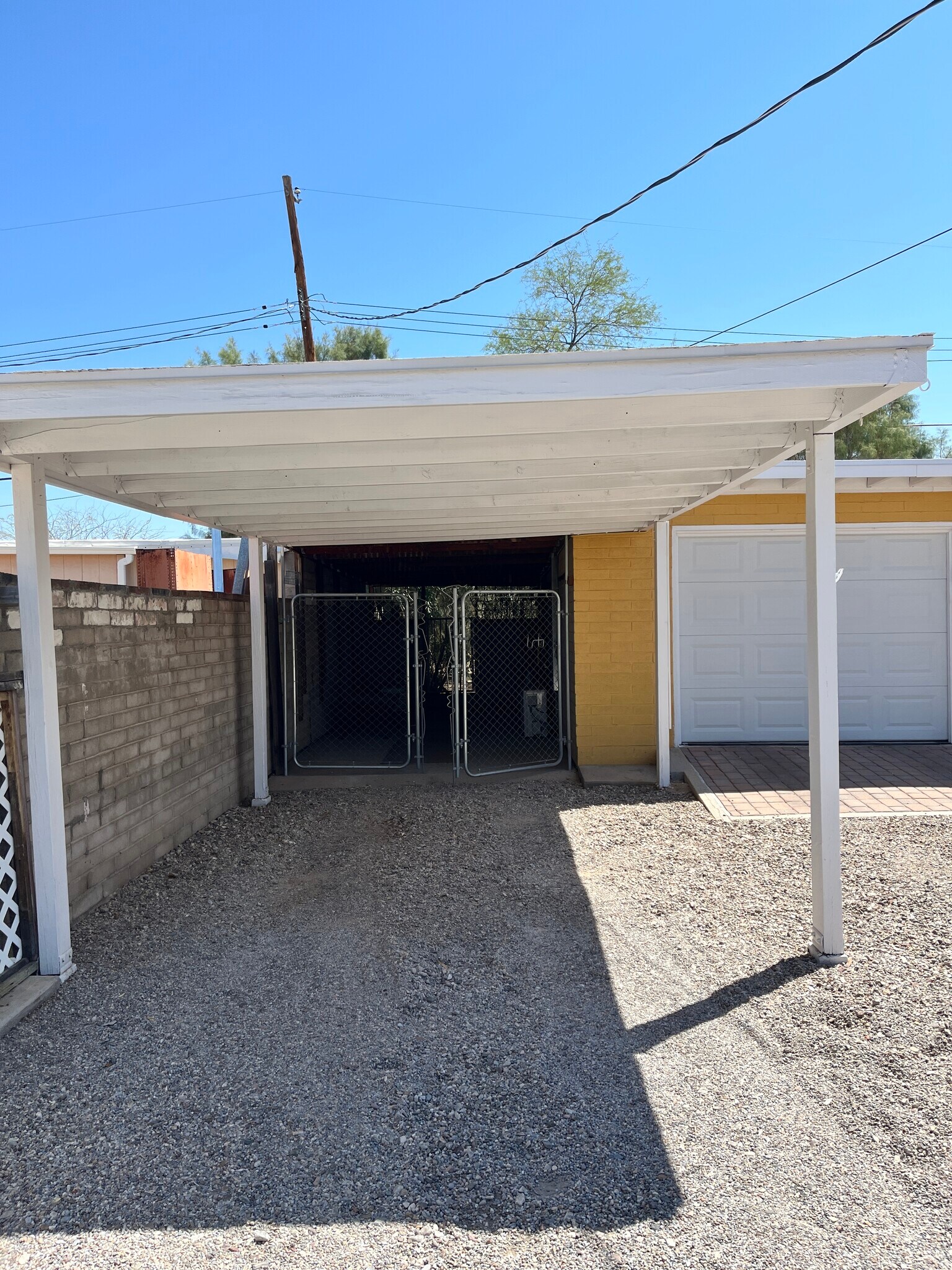 Carport and storage - 2426 N Orchard Ave